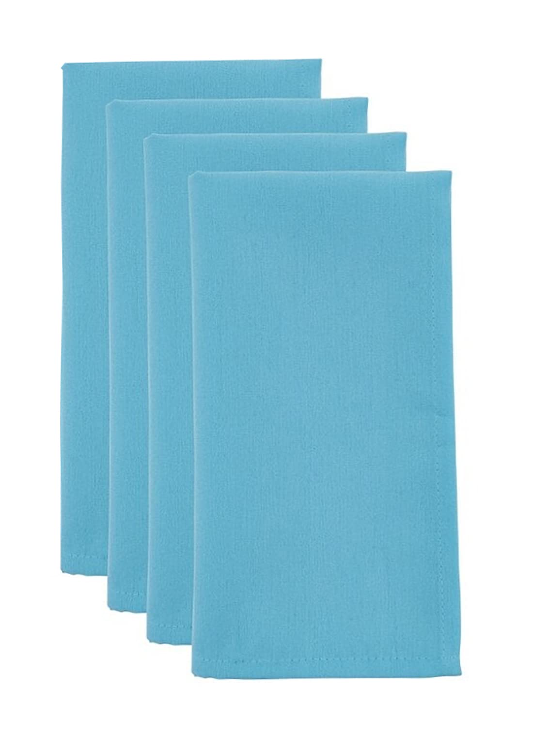 Fennco Styles Classic Solid Design Napkins, 20-inch Square, Set of 4