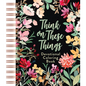 Think on These Things: Devotional Coloring Book - Spiral