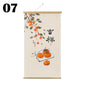 Japanese Ukiyoe Canvas Posters And Prints Home Decoration Painting Wall Art Picture With Solid Wood Hanging Scroll