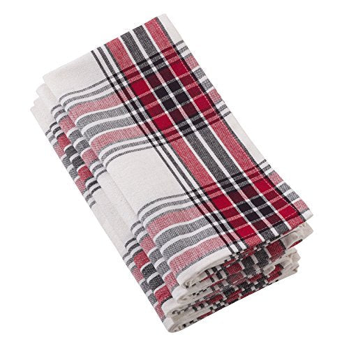 Fennco Styles Classic Plaid Design Tabletop Collection
