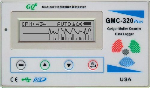 GQ GMC-320Plus Fulfill Nuclear Radiation Detector Meter Test Equipment