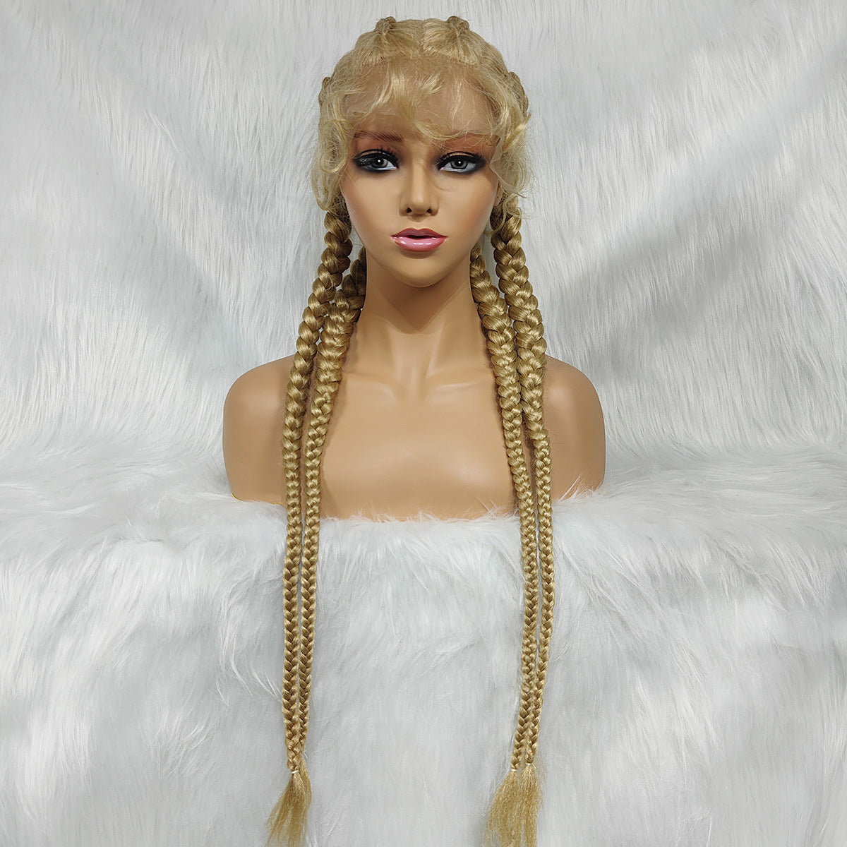 4 Strand Lace Braids Wig