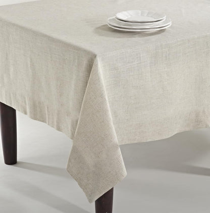 Fennco Styles Classic Everyday Design Solid Color Tablecloth