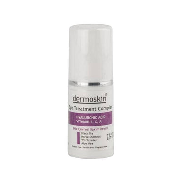 Dermoskin Eye Cream - Natural Anti-Aging Eye Care with Hyaluronic Acid & Aloe Vera