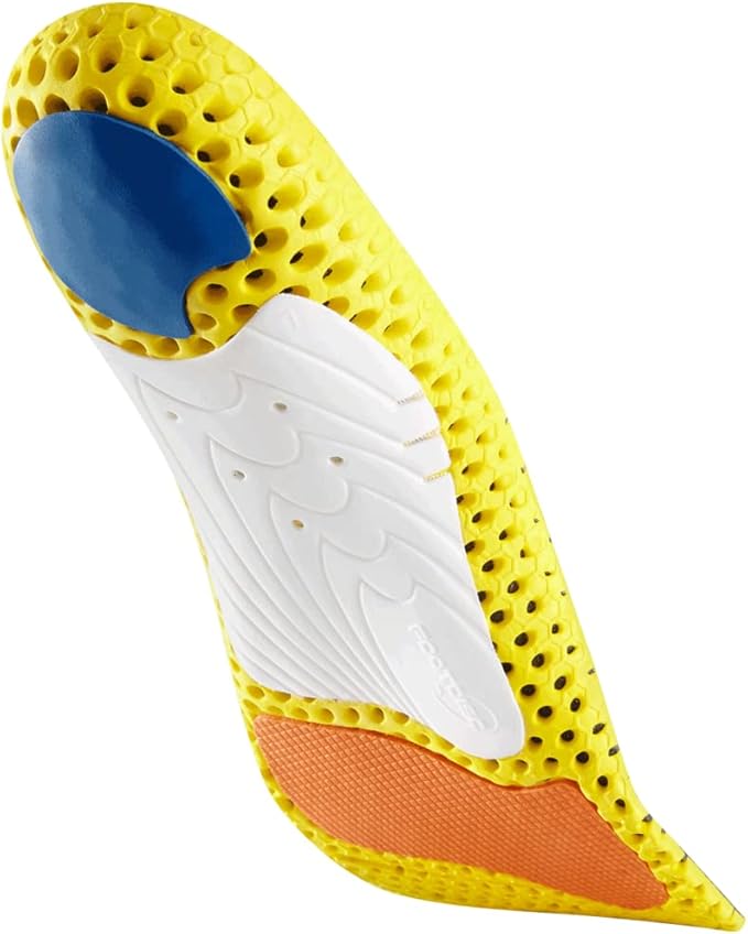 CURREX RunPro Insoles for Running Shoes – Arch Support Inserts to Help Reduce Fatigue, Prevent Injuries & Boost Performance – for Men & Women – Low Arch, 2X Size