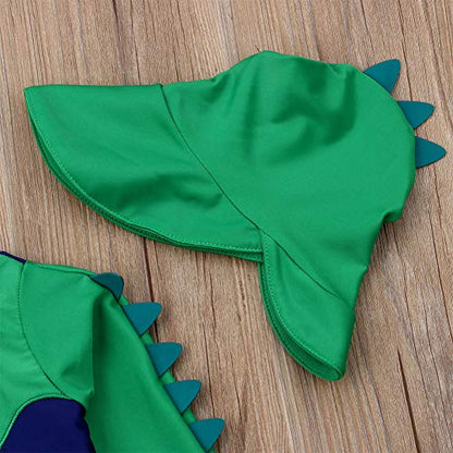 Styles I Love Baby Crocodile Rash Guard Set with Sun Hat