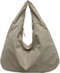 Women Slouchy Hobo Bag - Large Nylon Shoulder Crossbody Tote Handbag