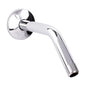 8 in. Stainless Steel Shower Head Extension Arm with Flange (Chrome Finish)