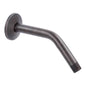 8 in. Stainless Steel Shower Head Extension Arm with Flange (Oil-Rubbed Bronze Finish)