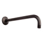 12 in. L-Shaped Shower Head Extension Arm (Oil-Rubbed Bronze Finish)