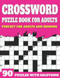 Crossword Puzzle Book For Adults: Crossword Book For Adult Parents And Seniors With Supplying Large Print Puzzles And Solutions - Paperback