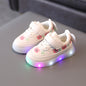 Children's Baby Soft-soled White Shoes