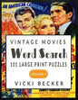 Vintage Movies Word Search - Paperback
