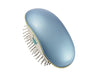 Portable negative ion anti-static straight hair vibration massage comb straight hair comb hair straightener hair comb dry battery