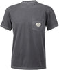 Salsa Logo Short Sleeve Pocket T-Shirt - Unisex Grey Large