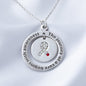Diabetes Awareness Pewter Necklace