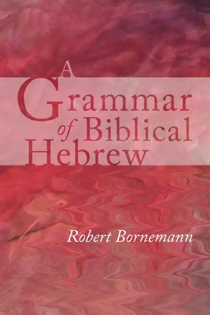 A Grammar of Biblical Hebrew - Paperback