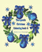 Therapeutic Christmas Colouring book VI: 50 one sided Christmas colouring Stress Relief pictures for Adults, Blue Wreath & Bauble Soft paper back cove - Paperback