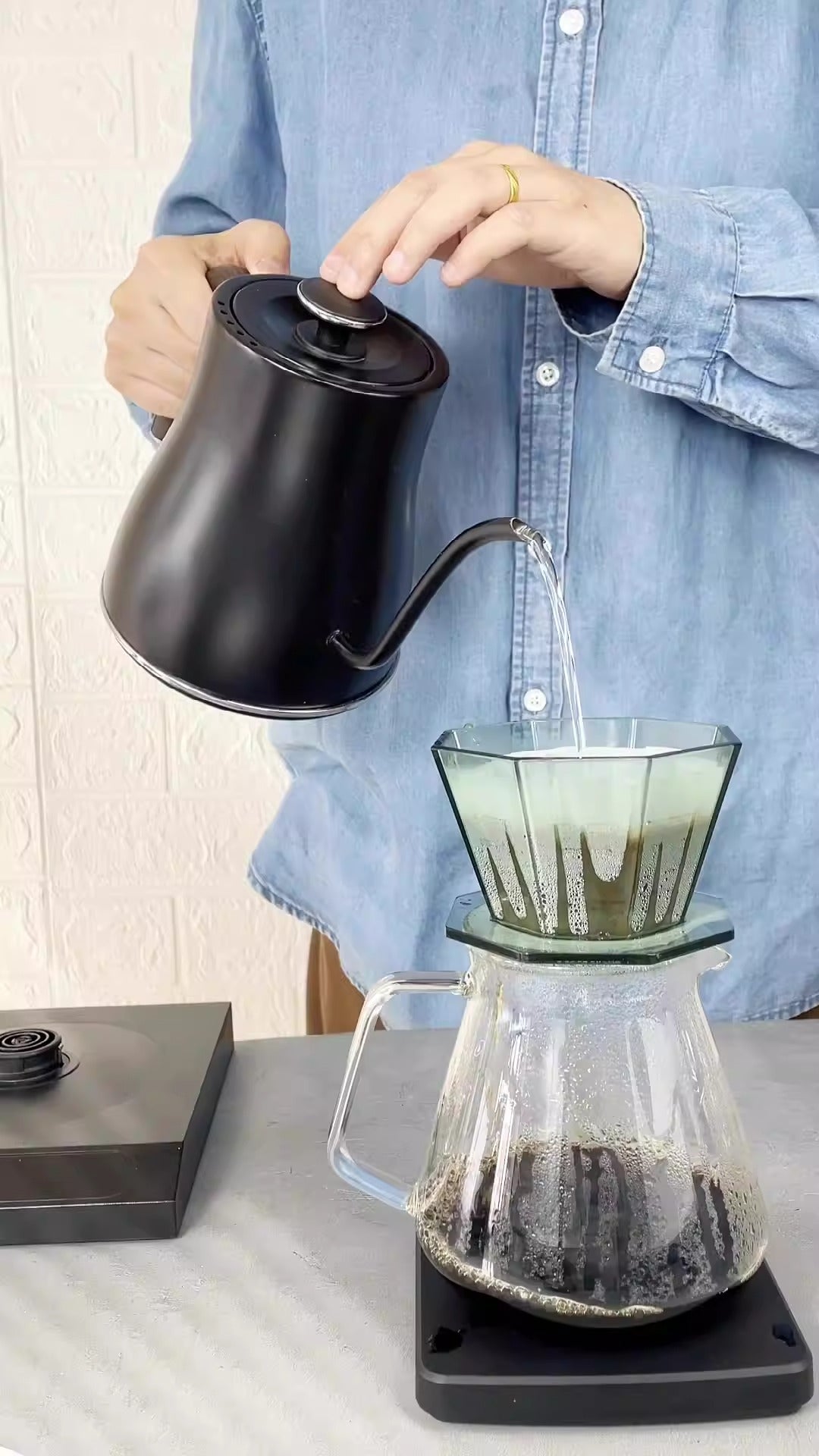 Coffee filter cup  coffee filter cup hand brewed coffee pot filter drip filter pot hand brewed coffee pot set