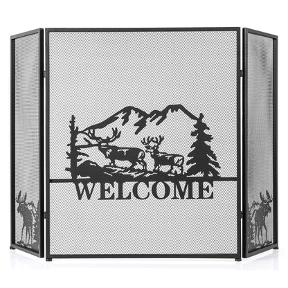 52 x 31 Inch Fireplace Screen