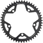 Wolf Tooth 130 BCD Road Cyclocross Chainring - 50t 130 BCD 5-Bolt Drop-Stop B 10/11/12-Speed Eagle Flattop Compatible BLK