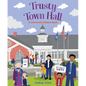 Trusty Town Hall: A Community Helpers Book - Hardcover