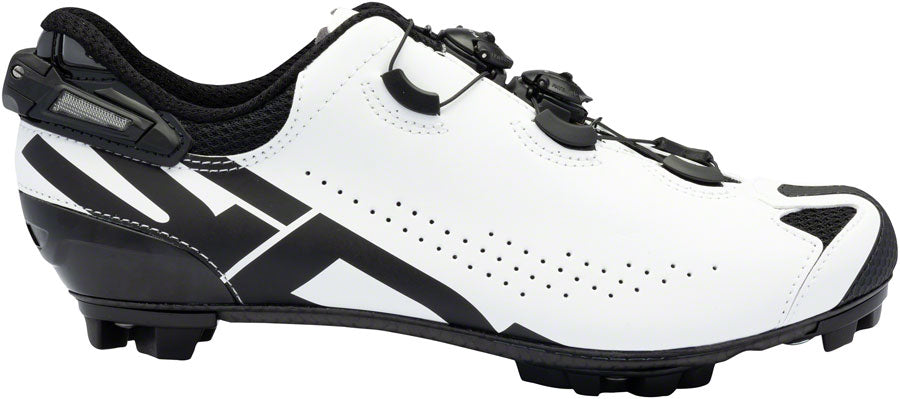 SIDI Tiger 2S SRS Mountain Clipless Shoes - Men's White/Black 38