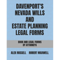 Davenport's Nevada Wills And Estate Planning Legal Forms - Paperback