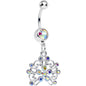 Aurora Gem Sparkling Lisbon Lace Dangle Belly Ring
