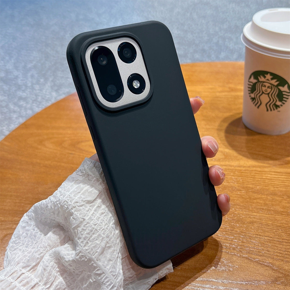 New Stylish Liquid Silicone Minimalist Solid-color Fully Encasing Drop Proof Protective Case