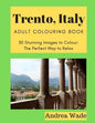 Trento, Italy Adult Colouring Book: 30 Stunning Images to Colour: The Perfect Way to Relax - Paperback