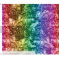 Multi Rainbow Sequins Wideback Cotton Fabric