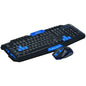 Hk8100 Wireless Gaming Keyboard and Mouse Combo - Ergonomic, Waterproof, Optical for PC and Laptop Gamers