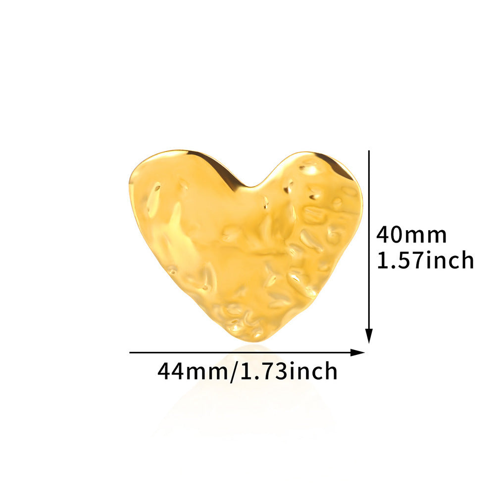 Irregular Wide Band Ring For Women