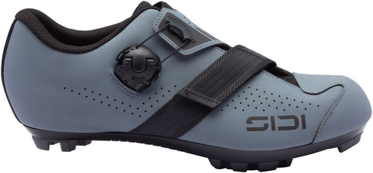SIDI Aertis Mega MTB Clipless Shoes - Men's Gray/Black 45