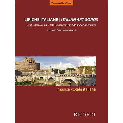 Italian Art Songs: 48 Songs from the 19th and 20th Centuries - Medium/Low Voice - Paperback