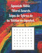 Spanish Bible Word Search. Sopa de Letras de la Biblia en español - Paperback