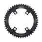 SRAM Road 110mm Asymmetrical Chainring Teeth: 46 Speed: 11 BCD: 110 Bolts: 4 Outer Aluminum Black
