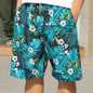 Summer Beach Pants Men's Loose Casual Fifth Pants Ice Silk High Elasticity Quick-drying