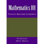 Mathematics 101: Practice Questions & Answers - Paperback