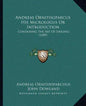 Andreas Ornithoparcus His Micrologus Or Introduction: Containing The Art Of Singing (1609) - Paperback