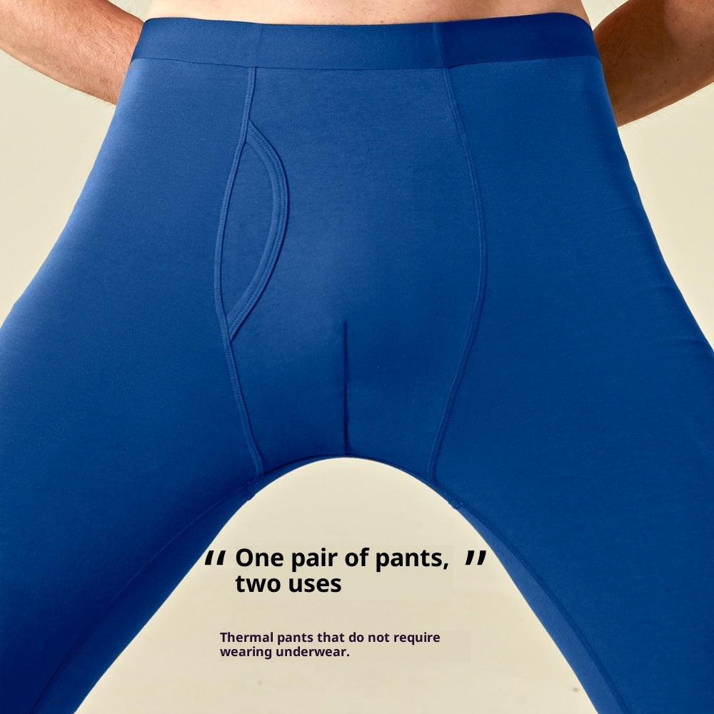Men's Comfortable Seamless Thermal Leggings