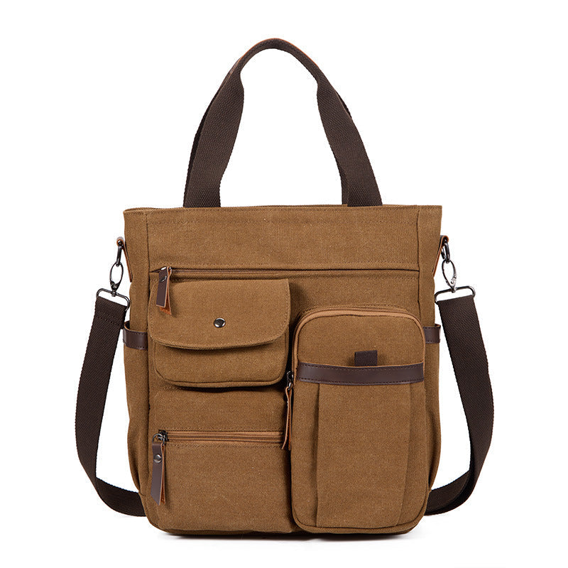 Mens Large-capacity Casual Single-shoulder Crossbody Bag