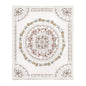 Chinese Floral Flannel Blanket – Soft Printed Throw in Multiple Sizes