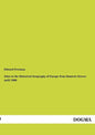 Atlas to the Historical Geography of Europe from Homeric Greece Until 1900 - Paperback