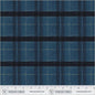 Window Pane Plaid NightSky Cotton 43/44 Fabric Per Yard