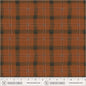 Proper Plaid Currant Cotton 43/44 Fabric Per Yard