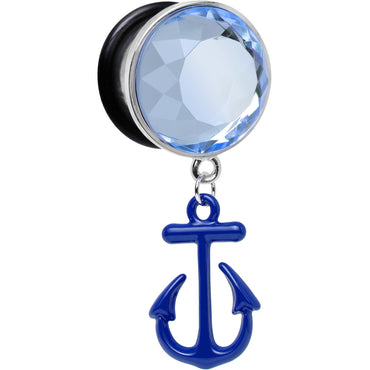 5/8 Blue Dangling Anchor Steel Plug
