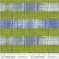 Cool Lime Plaid Cotton 43/44 Fabric Per Yard