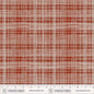 String Theory Plaid Lacquer Cotton 43/44 Fabric Per Yard